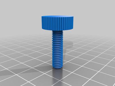 Rändelschraube / knurled screw