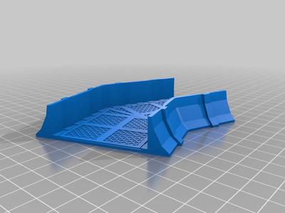 Repaired: Tabletop 40k modular Defenseline Trench Warhammer Terrain Wall