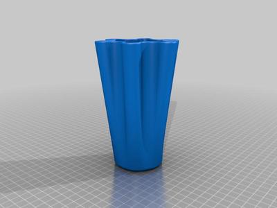 Ripple Vase or Plant pot