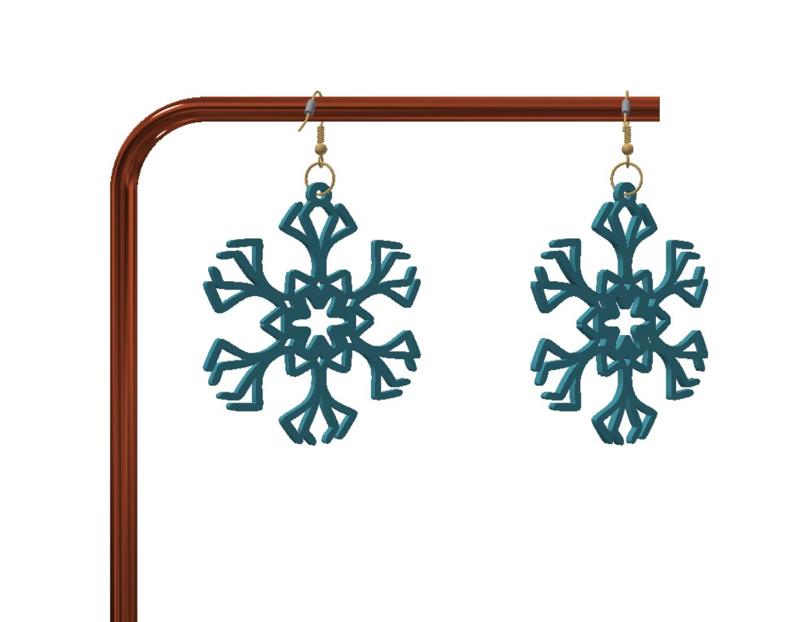 Christmas earrings