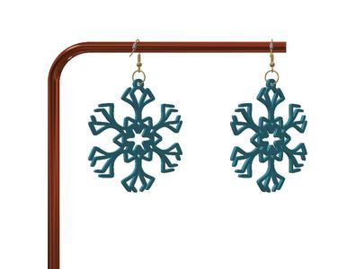 Christmas earrings