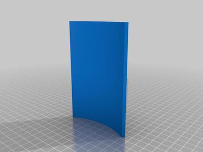 WandaVision Lithophane Printed in transparent red PETG