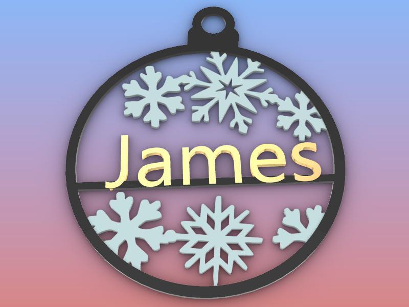 James ORNAMENT