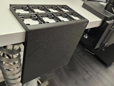 Gridfinity desk boarder and cable hider