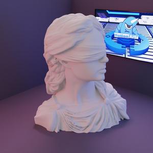Busto Themis Deusa da Justiça