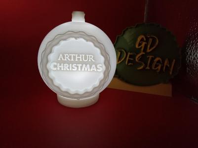 Arthur Christmas, CHRISTMAS ORNAMENT TEALIGHT