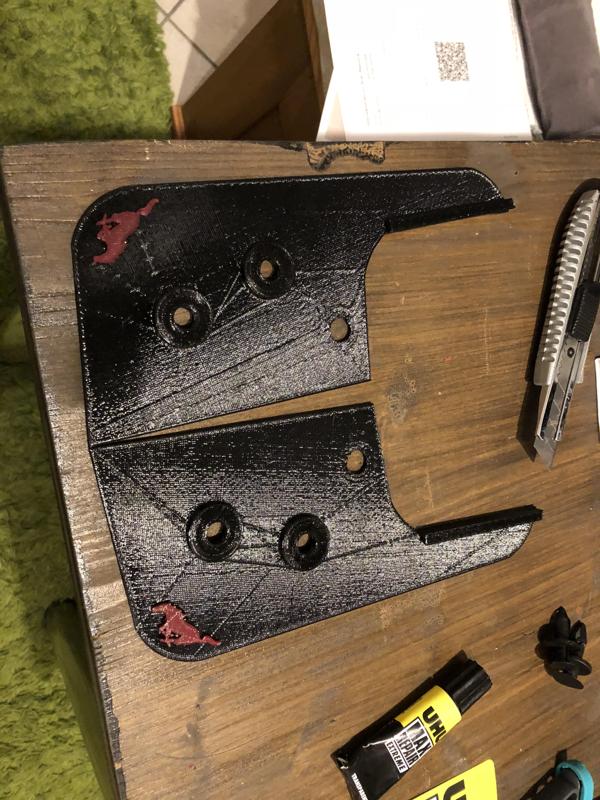 Ford Mustang Gen6 Mudflaps front