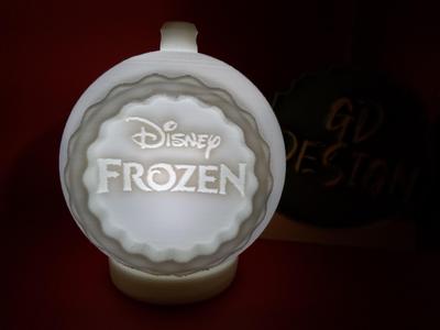 Frozen Elsa 3D Christmas Ornament Light