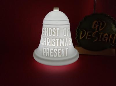 Ghost Of Christmas Present A CHRISTMAS CAROL BELL ORNAMENT TEALIGHT