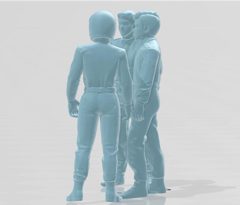 FREE Set - Pilots in 1/64 Scale | Thanks to my followers