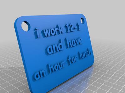 i work 