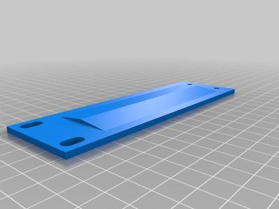 Rack plate for Clearview Blue Fiber Cassette