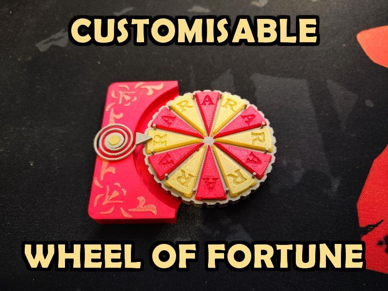 Customisable Wheel of Fortune