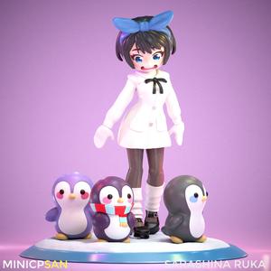 Winter Vacation - Sarashina Ruka - Rent-a-Girlfriend Anime Figure - 3D Printing