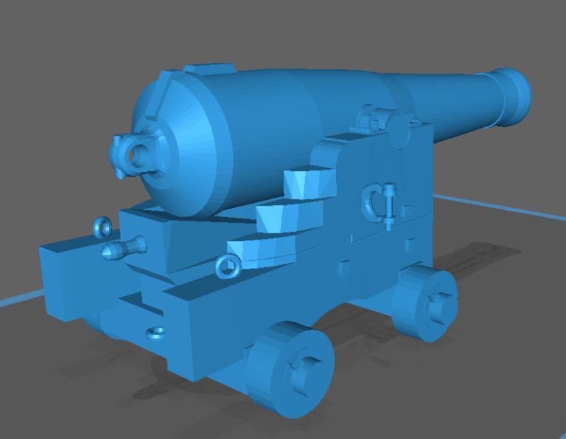 32 pounder gun