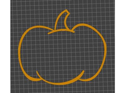 pumpkin outline