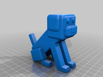 blocky dog