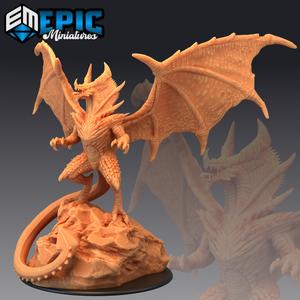 Cobra Dragon / Mythical Desert Creature / Rare Winged Hybrid Encounter