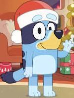 Bluey Christmas cookie cutter