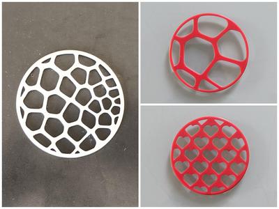 Coaster coaster - Voronoi coasters