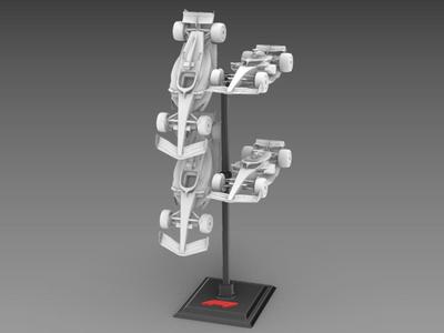 Base for the stand F1 Leg0 Speed exhibitor