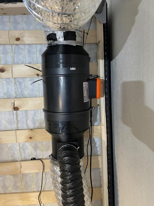 Inline Duct Fan Exhaust Converter