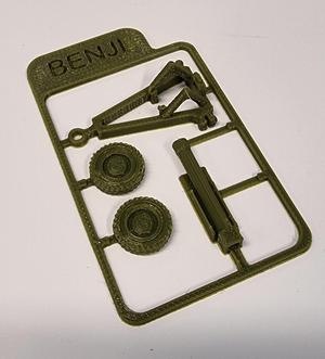 Howitzer kit card for Jeep