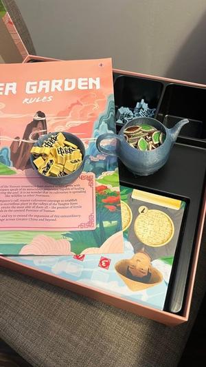 Tea Garden Board Game Tea Set Insert