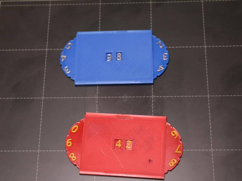 0 to 99 counter (ie, for Magic life points)