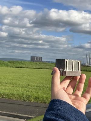 Miniature Hartlepool power station
