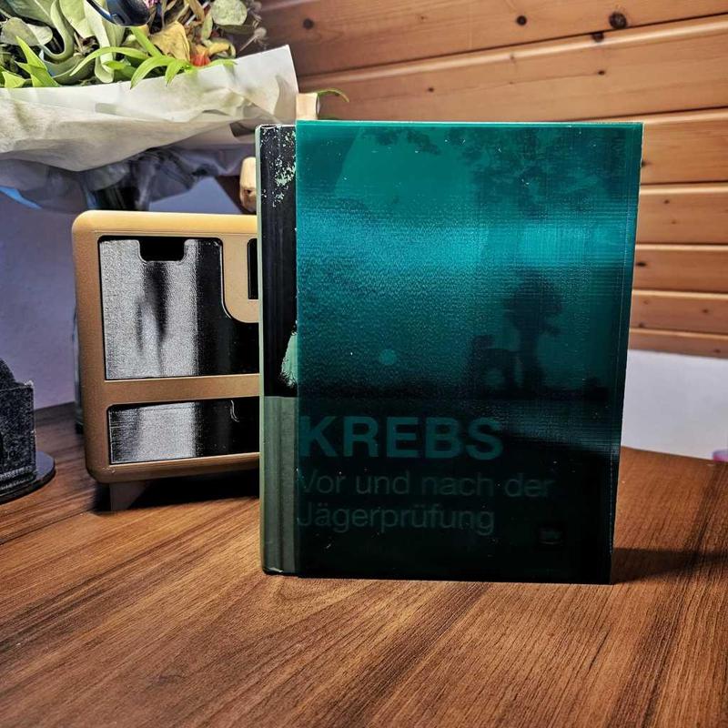 Protective Book Cover (Krebs - Vor und nach der Jägerprüfung)