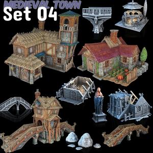 Medieval RPG Town Set 4