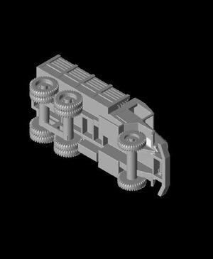 1/87 Scale M35 Cargo Truck.stl