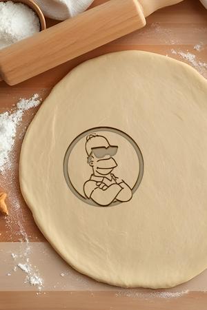 Simpson Cookie Cutter, Biscuit Cutter