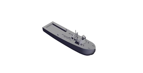 1/350 Scale 72 ft Torpedo Retriever USN.stl