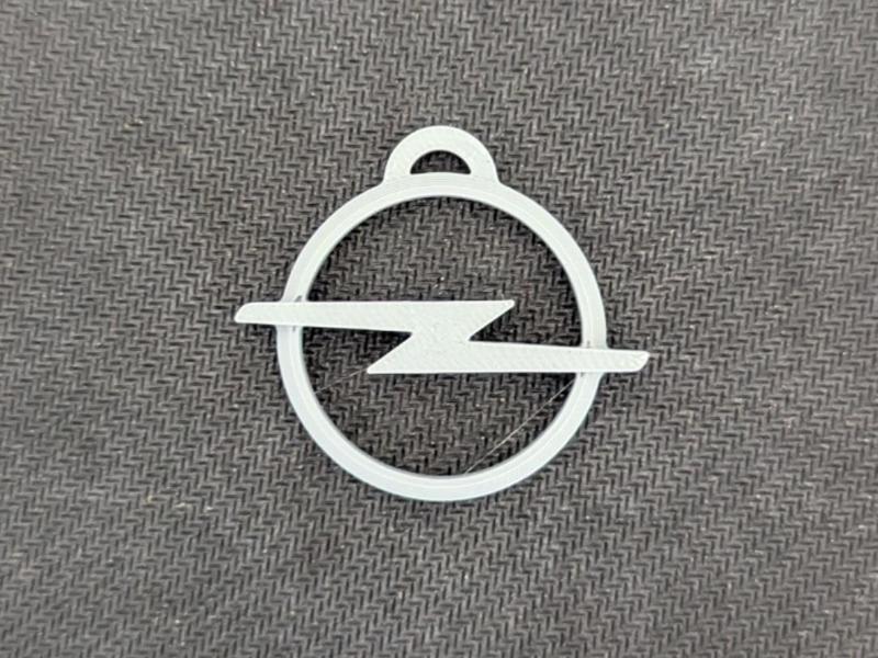Opel logo keychain
