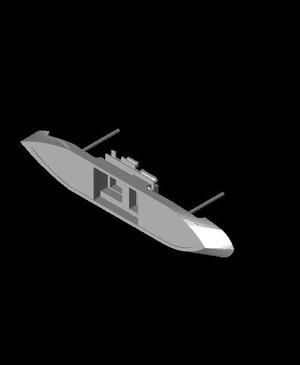 700 Scale 3588 ton cargo steamer Quinault.stl