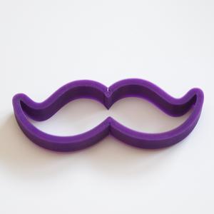 moustache cookie cutter