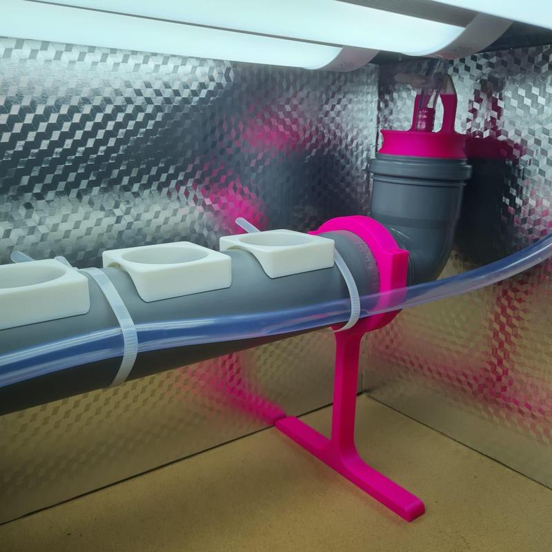 Seedling Station for DN75 (75mm) HT Pipes - Setzlingsstation für DN75 (75mm) HT Rohre