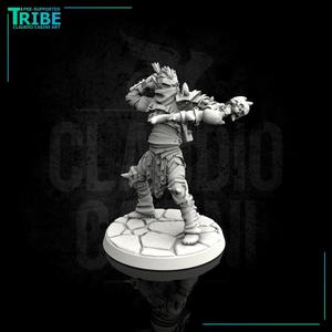 (0011) Male human elf half-orc tiefling ranger barbarian archer