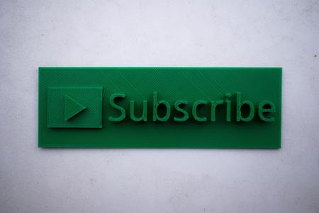 Subscribe Plaque