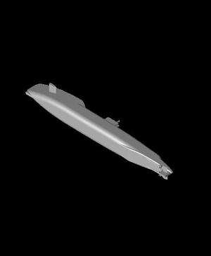 1250 Scale USS Grayback SSG-574.stl