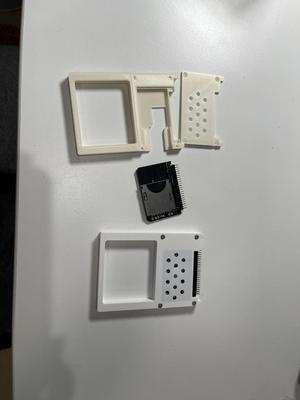 SD card to 2.5 inch IDE adapter enclosure
