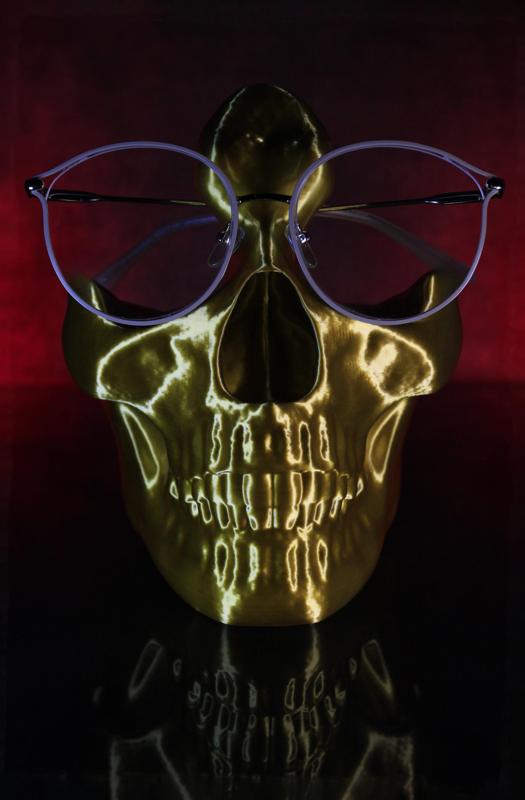 Skull Glasses Stand (Pre Supported)