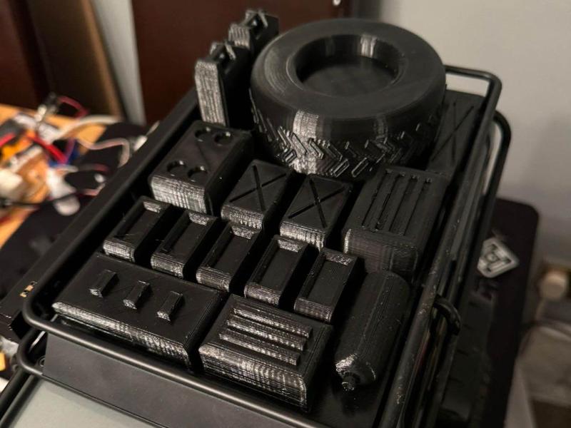 RC Rock crawler roof rack accessories