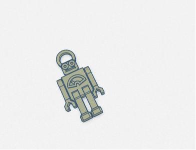 Chaveiro Robô articulado