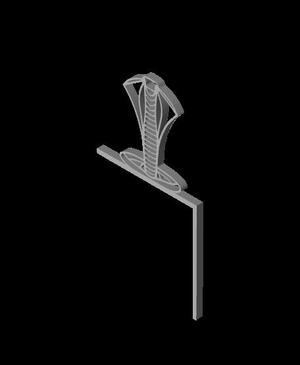 Snake Door Corner Decor