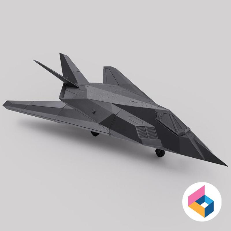 F-117 Night hawk - Foldable design
