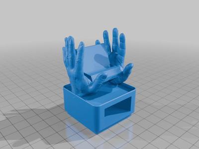 Remix - Gridfinity The One SD Card Holder by atucom