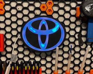 toyota led logo